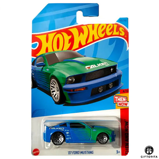 Hot Wheels Regular Ford 2 – 07 Ford Mustang – 4/10 & 205/250 – Falken