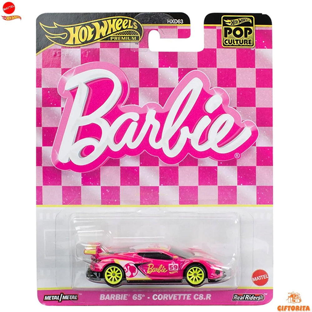 Hot Wheels Premium Single – Barbie 65 Corvette C8.R