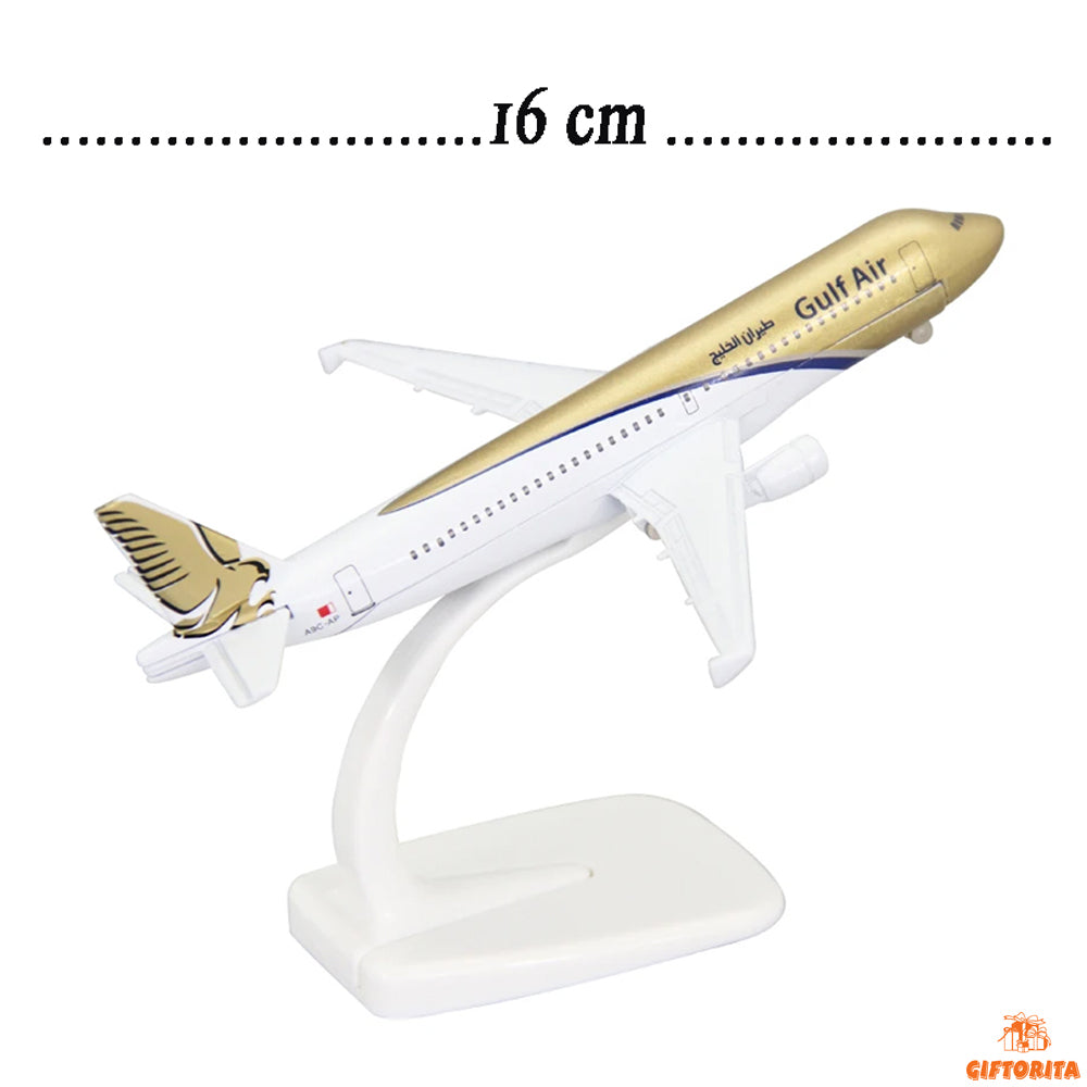 Plane (P01123) - Die Cast # B-16cm – Gulf Air