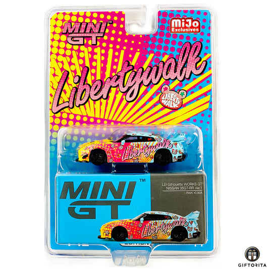 MINI GT 1:64 Die Cast # 742 (P00947) - LB-Silhouette Works GT Nissan 35GT-RR Ver.1 LBWK KUMA – Mijo Exclusives