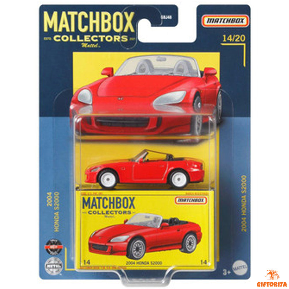 Matchbox Premium Superfast P00017 – 2004 Honda S2000 – 14/20 – Red