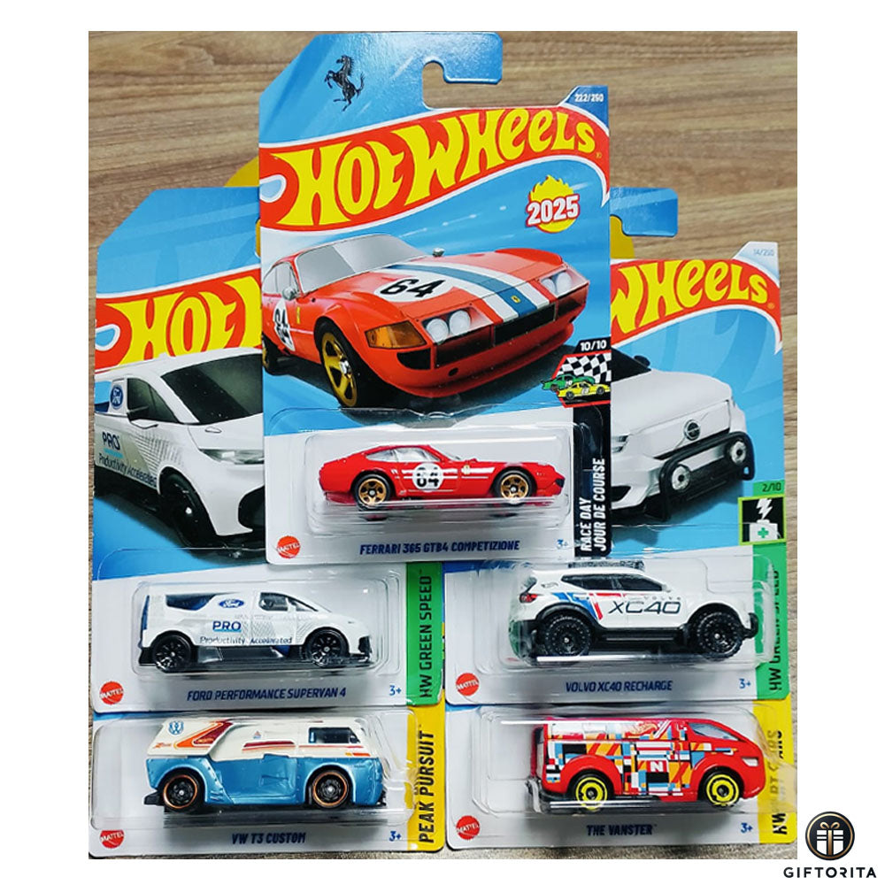 Hot Wheels Regular Set OF 5 Cars # 6