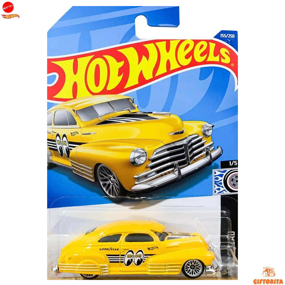 Hot Wheels Regular – 47 Chevy Fleetline – 1/5 & 155 /250 – Yellow