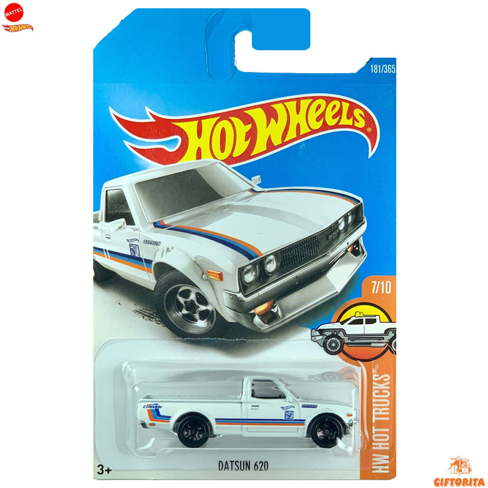 Hot Wheels Regular Datsun -Datsun 620 - 7/10 & 181/250 - White