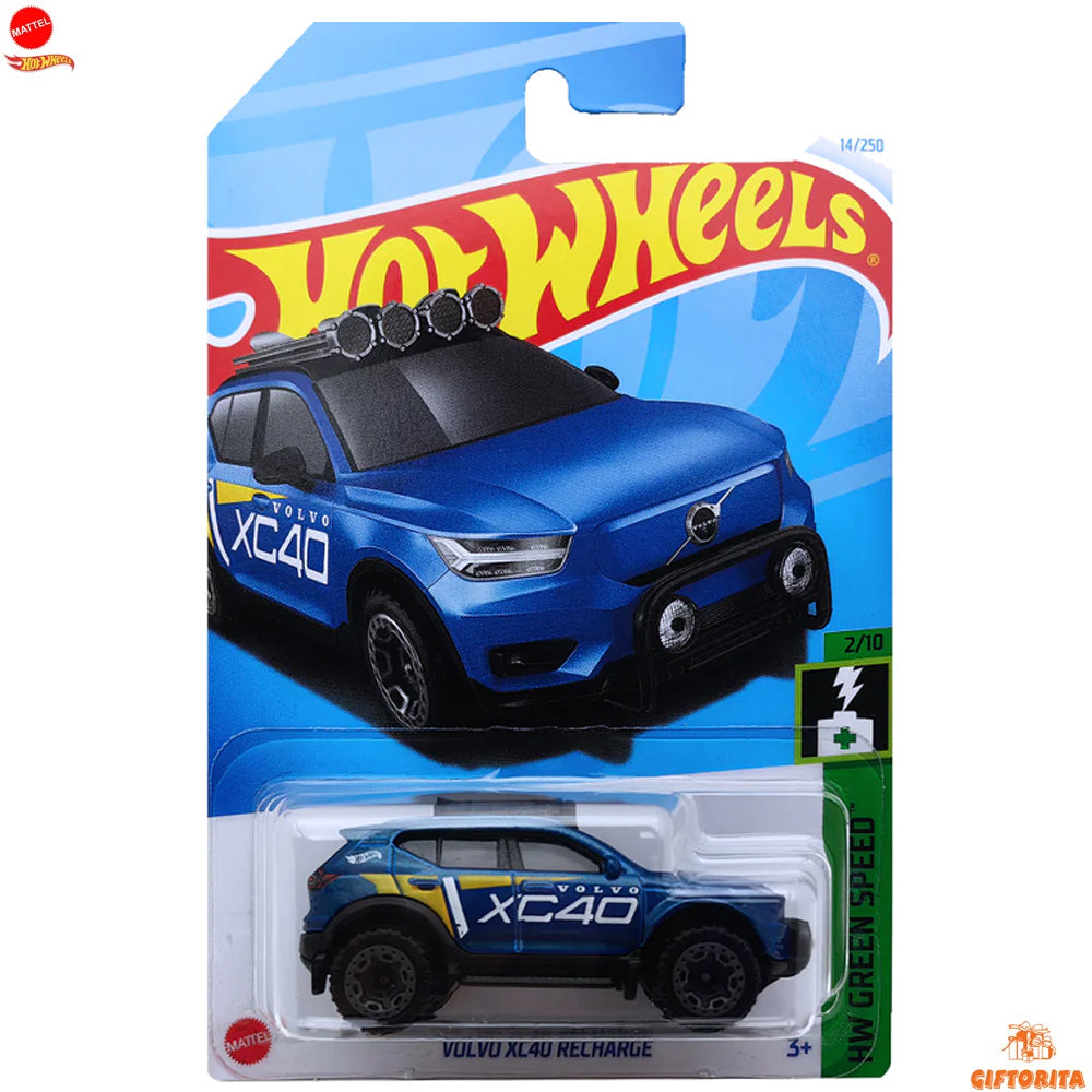 Hot Wheels Regular Volvo -  Volvo XC40 Recharge  – 2/10 & 14/250 – Blue