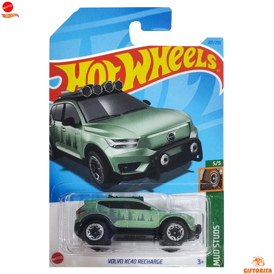 Hot Wheels Regular Volvo  –  Volvo XC40 Recharge  –  5/5 & 201/250  –  Green