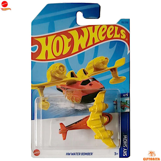 Hot Wheels Regular *AVRG – HW Water Bomber – 4/5 & 115/250 – Orange & Yellow