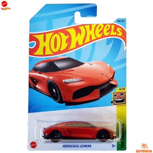 Hot Wheels Regular Gemera – Koenigsegg Gemera – 4/10 & 188/250 – Red