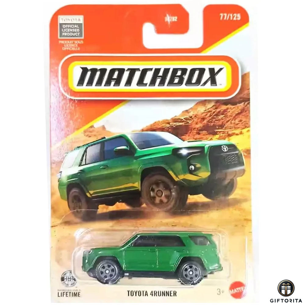 Matchbox Regular Card (P00015) - Toyota 4Runner - 77/125 - Green