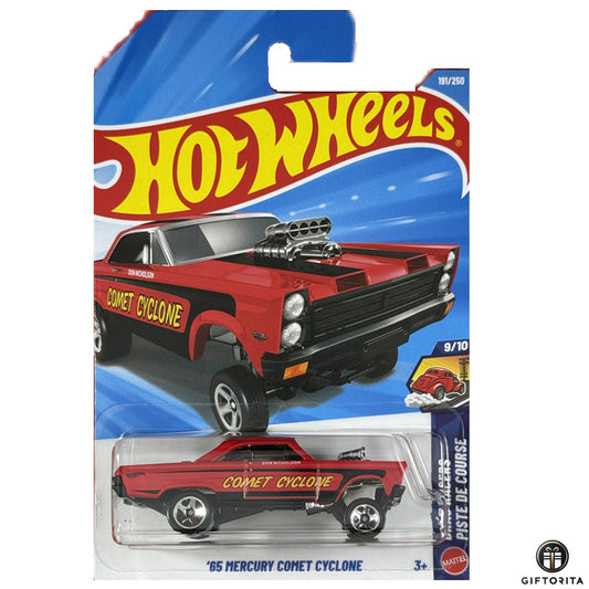 Hot Wheels Regular- 65 mercury comet cyclone- 9/10&191/250-Red