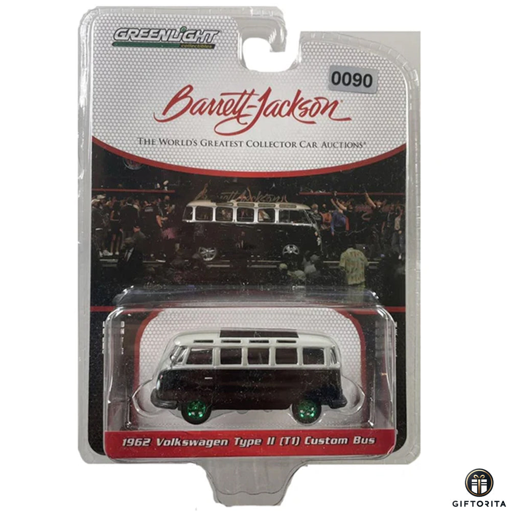 Greenlight Die Cast 1:64 Chase (P01220) – 1962 Volkswagen Type II (T1) Custom Bus