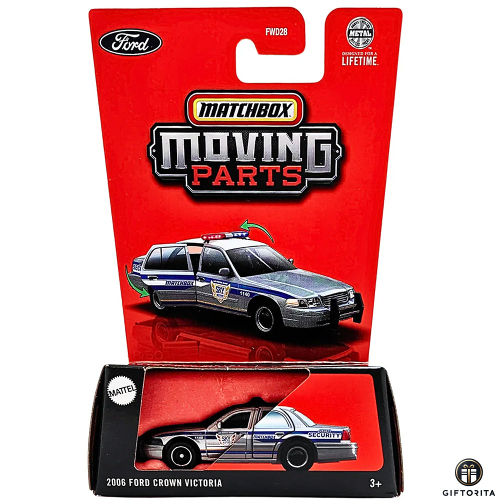 Matchbox Moving Parts P00118 - 2006 Ford Crown Victoria