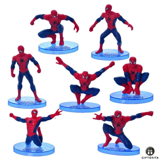 Action Figure – Spider Man 7pcs Set (P01270)