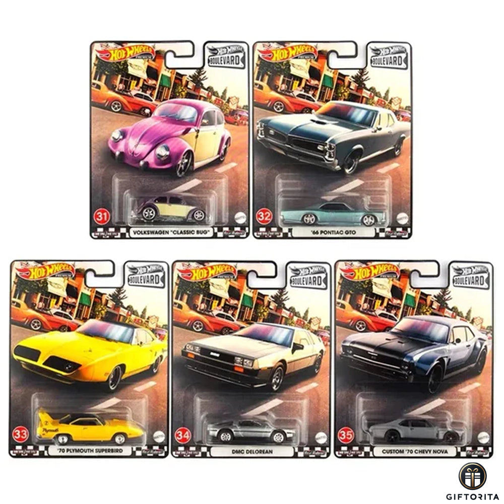 Hot Wheels Premium (P01195) – 2021 Boulevard 31-35 Set of 5 Car