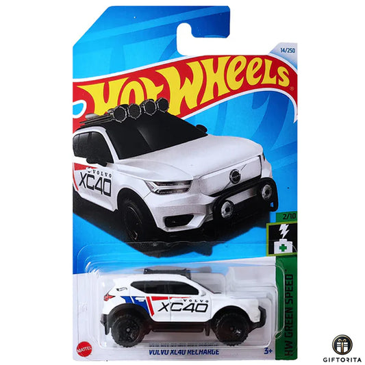 Hot Wheels Regular Volvo -  Volvo XC40 Reharge – 2/10 & 14/250 – White