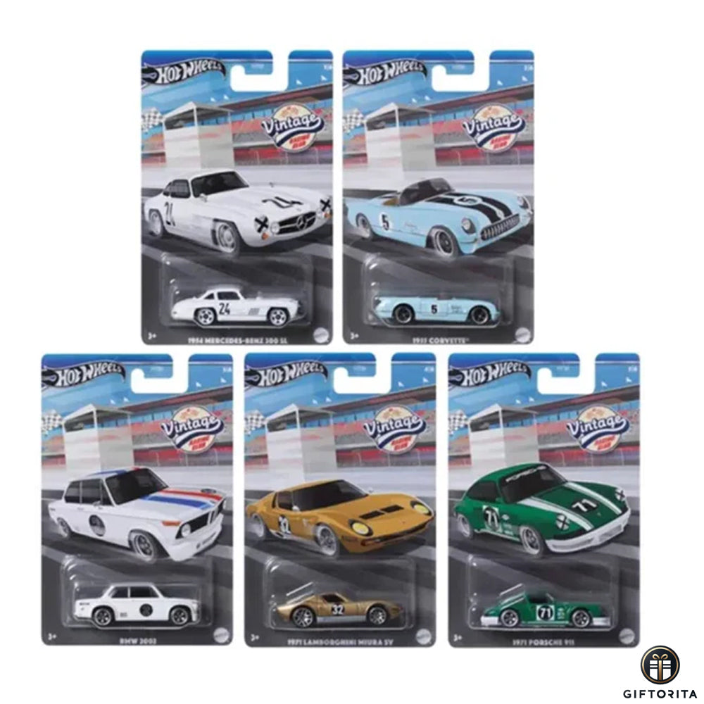 Hot Wheels Regular Set – Vintage Racing Club (P01298)