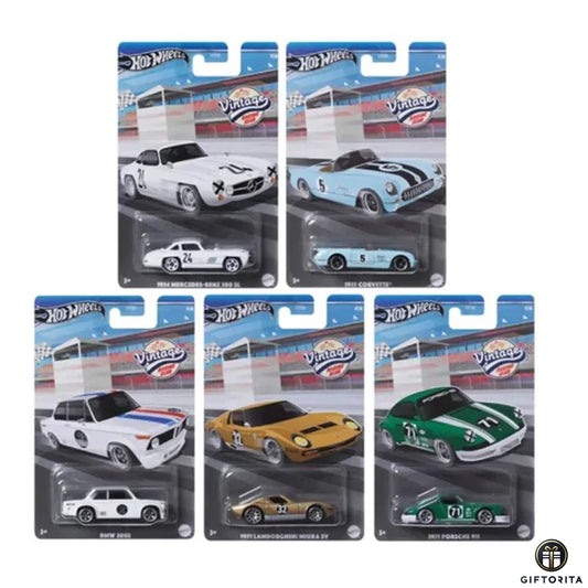 Hot Wheels Regular Set – Vintage Racing Club (P01298)