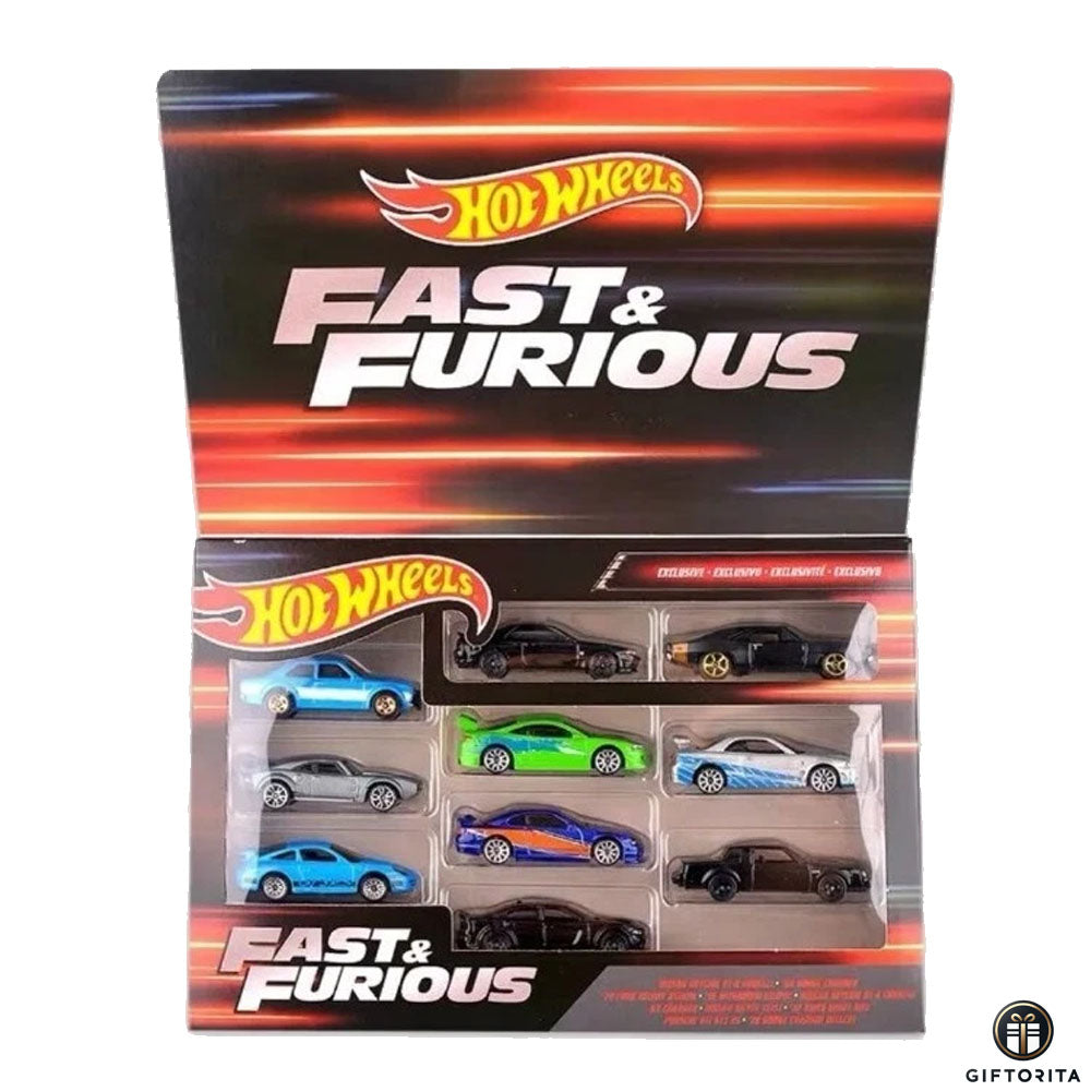 Hot Wheels Regular 10 Pack (P00012) - Fast & Furious