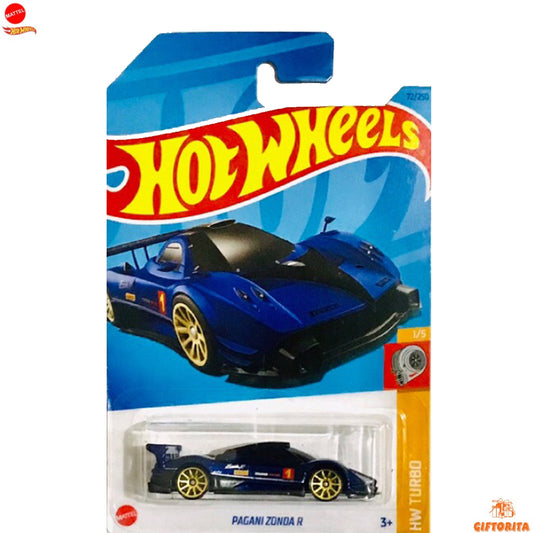 Hot Wheels Regular Pagani – Pagani Zonda R 1/5 & 72/250 – Blue