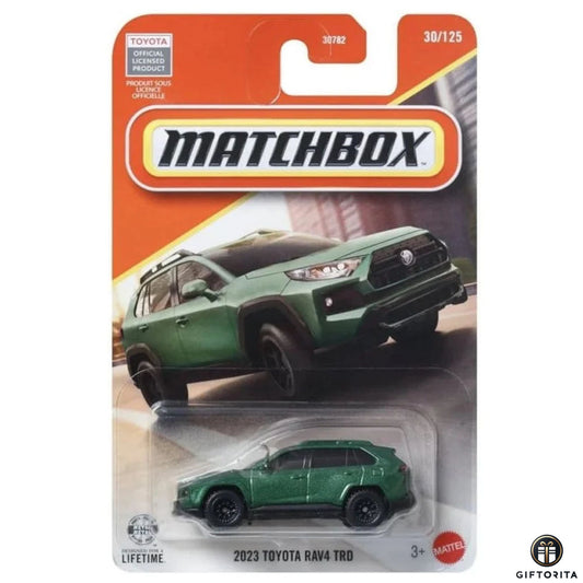 Matchbox Regular Card (P00015) - 2023 Toyota RAV4 TRD Green - 30/125 - Green