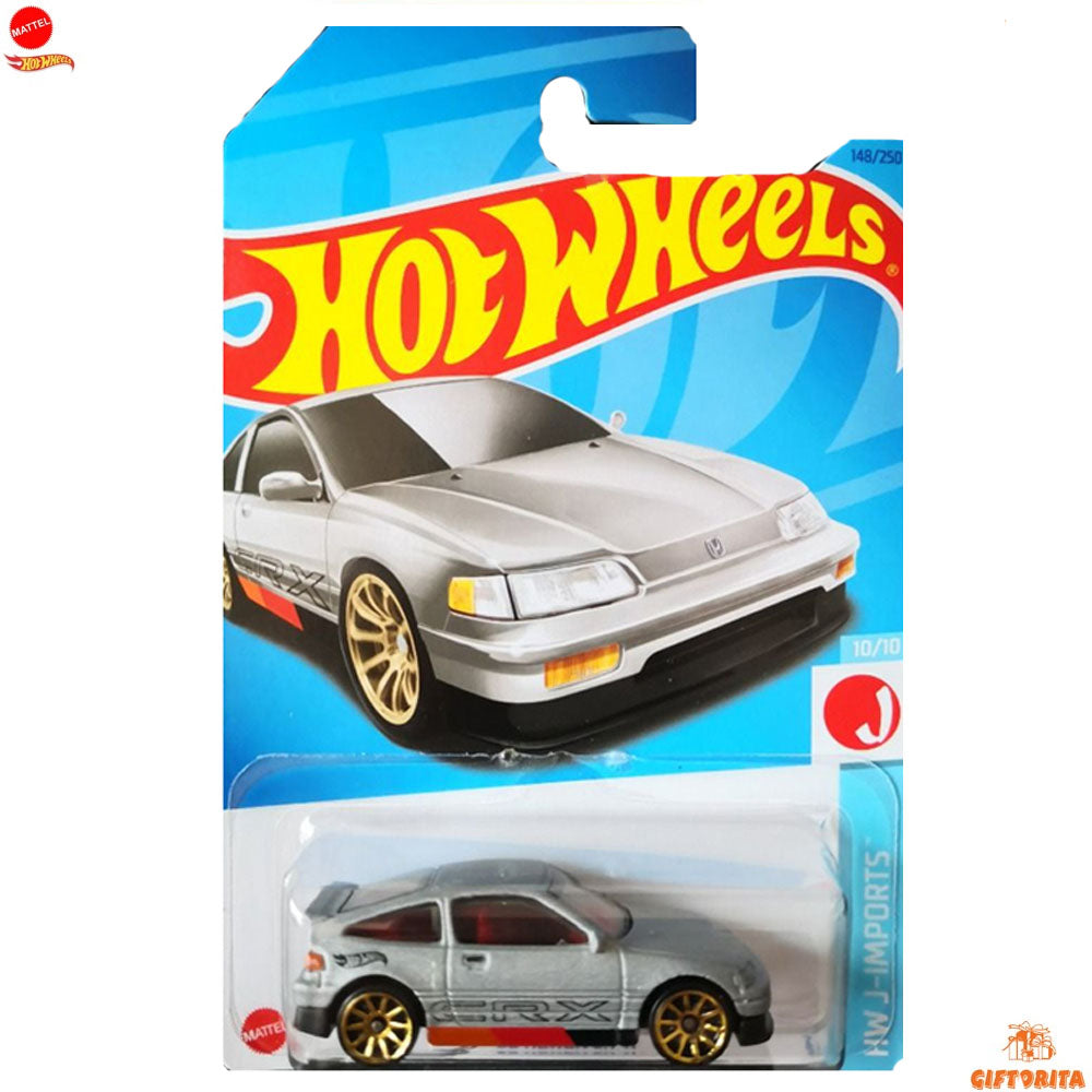 Hot Wheels Regular 2  – 88 Honda CR-X 10/10 & 148/250 – Silver