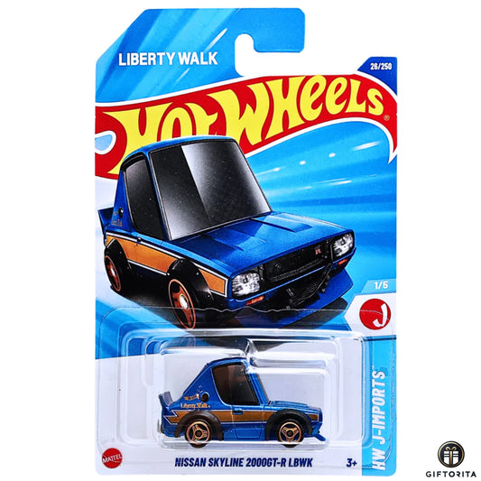 Hot Wheels Regular - Nissan skyline 2000Gt-R LBWK - 1/5 & 26/250