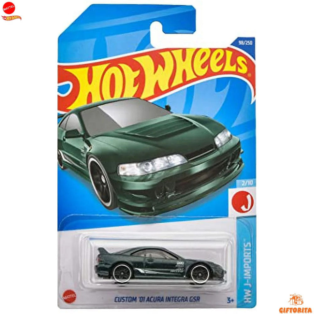 Hot Wheels Regular – Custom  01  Acura Integra GSR  - 2/10  & 98/250 - Green