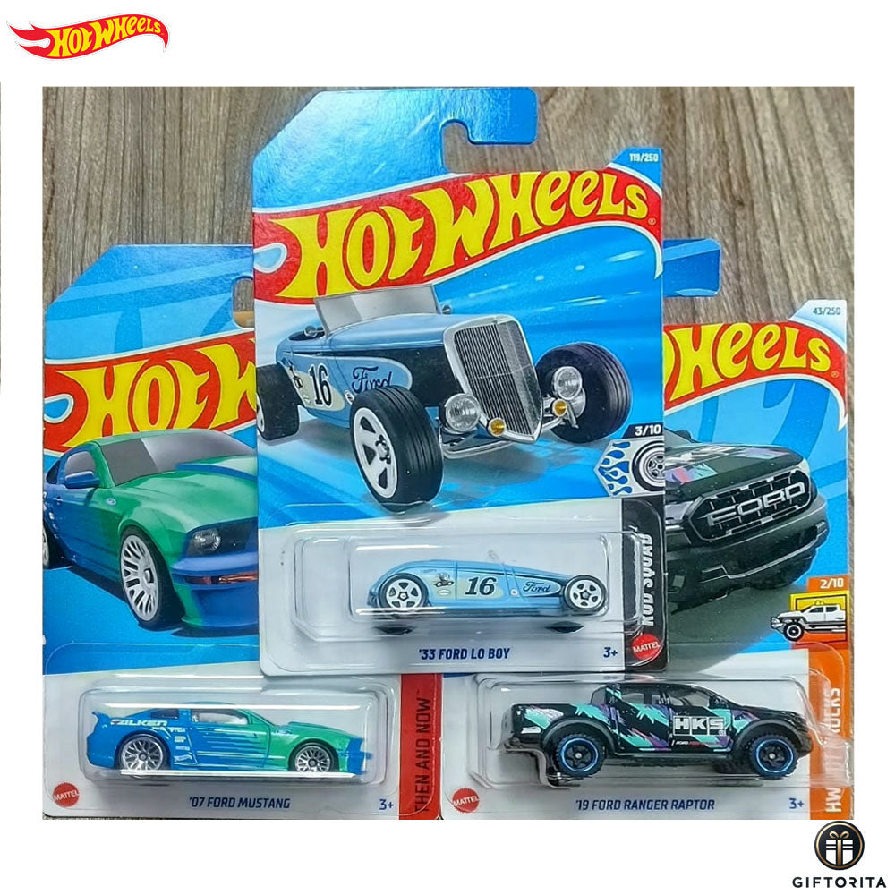 Daily Deals - 8 : Hot Wheels Mainline Short Card Set of 3 Car