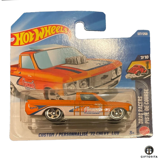 Hot Wheels Regular Short Card –CUSTOM/PERSONNALISE 72 CHEVY LUV 7/10&127/250