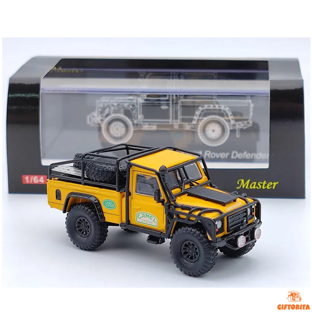 MASTER 1:64 Die Cast (P00078) – Land Rover Defender 110 Camel