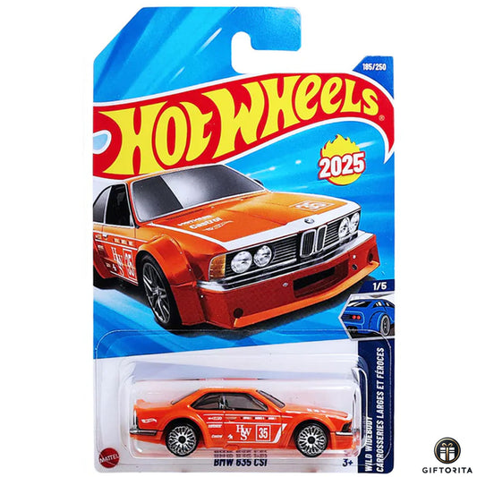 Hot Wheels Regular - BMW 635 CSi - 1/5 & 185/250 - Orange