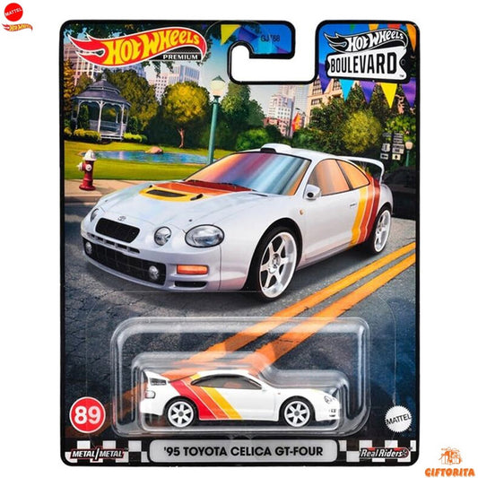 Hot Wheels Premium Single – Boulevard #89 – 95 Toyota Celica GT-Four – White