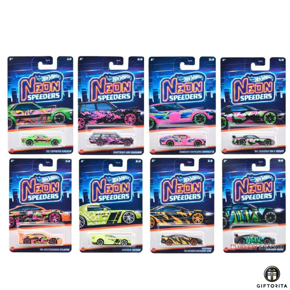 Hot Wheels Regular Set – Hot Wheels Neon Speeders Assort Urban Camo (P01297)