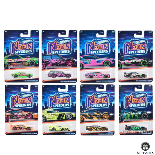Hot Wheels Regular Set – Hot Wheels Neon Speeders Assort Urban Camo (P01297)