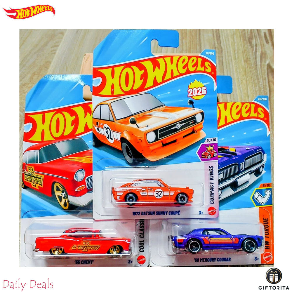 Daily Deals - 8 : Hot Wheels Mainline Set of 3 Car