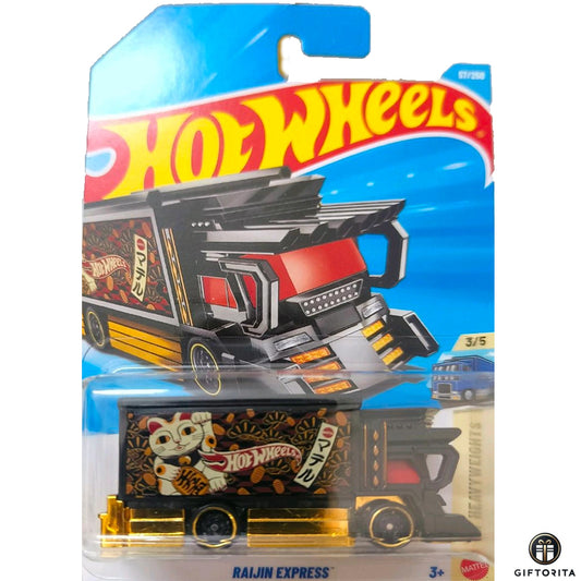 Hot Wheels Regular- Raijin Express -3/5&57/250-Black