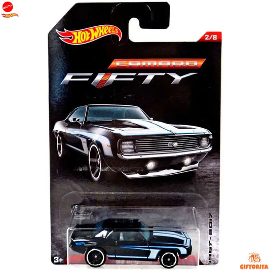 Hot Wheels Regular Camaro - Camaro Fifty 69 Camaro - 2/8 -Black