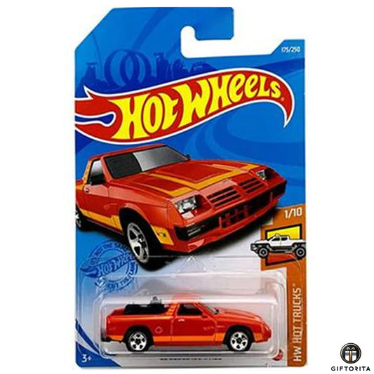 Hot Wheels Regular Dodge 1  –  82 Dodge Rampage  –  1/10 & 175/250  – Red