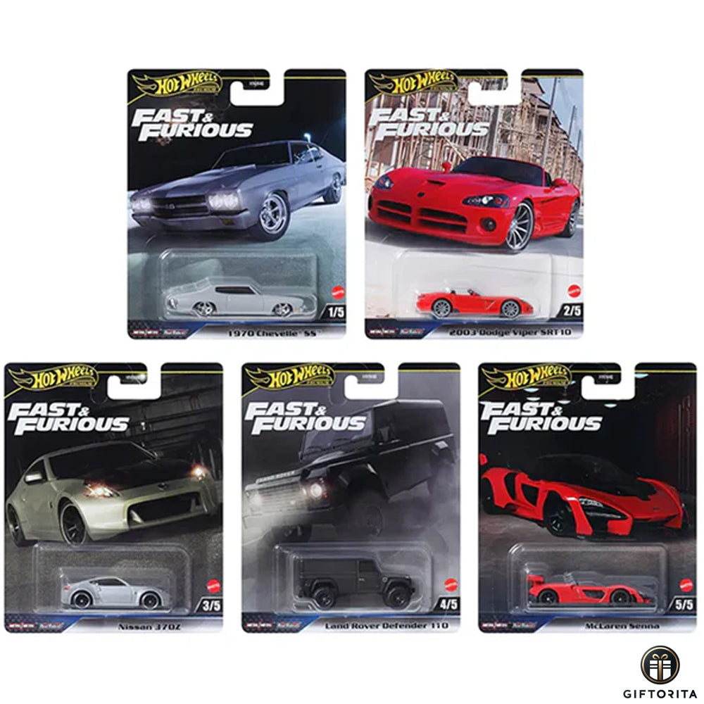 Hot Wheels 1:64 Fast & Furious Premium 2024 J Assortment (P01693)