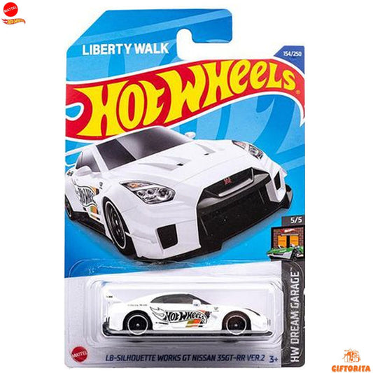 Hot Wheels Regular Nissan 2 – LB-Silhouette Works GT Nissan 35GT-RR Ver.2 – 5/5 & 154/250 – White