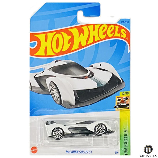 Hot Wheels Regular Mclaren  – Mclaren Solus GT – 10/10 & 250/250 – White