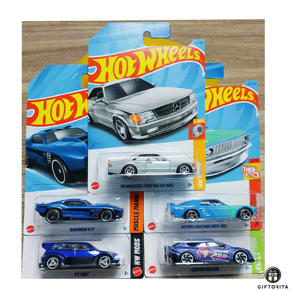 Hot Wheels Regular Set OF 5 Cars # 9