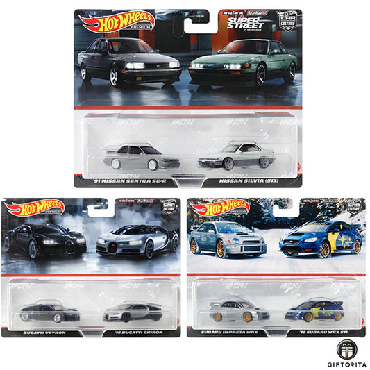Hot Wheels Premium Le Dernier Mix Car Culture 2-Packs De 2023 (P00009)