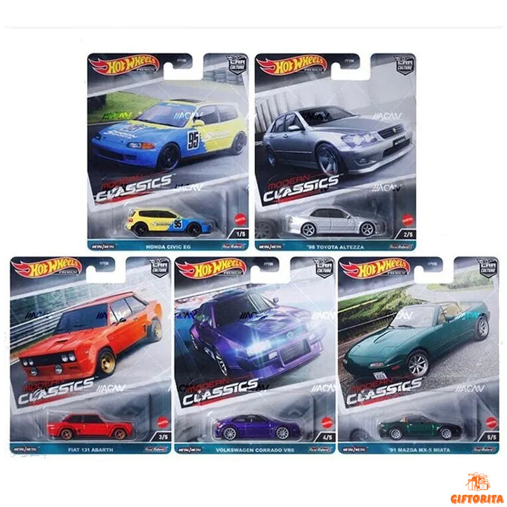 Hot Wheels Premium (P01159) – Car Culture – 2023 Modern Classics Mix 5 Set of 5