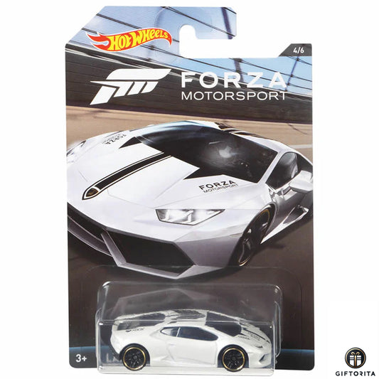 Hot Wheels Regular Lamborghini – Lamborghini Huracan LP 610-4 - 4/6 - White