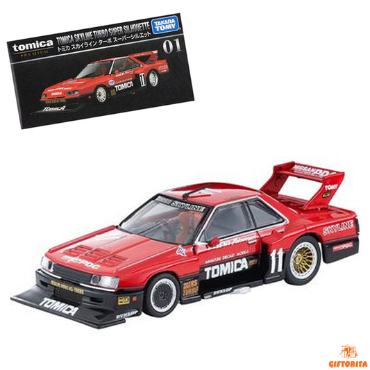 Tomica Premium 1:64 Die Cast # 01 – Tomica Skyline Turbo Super Silhouette