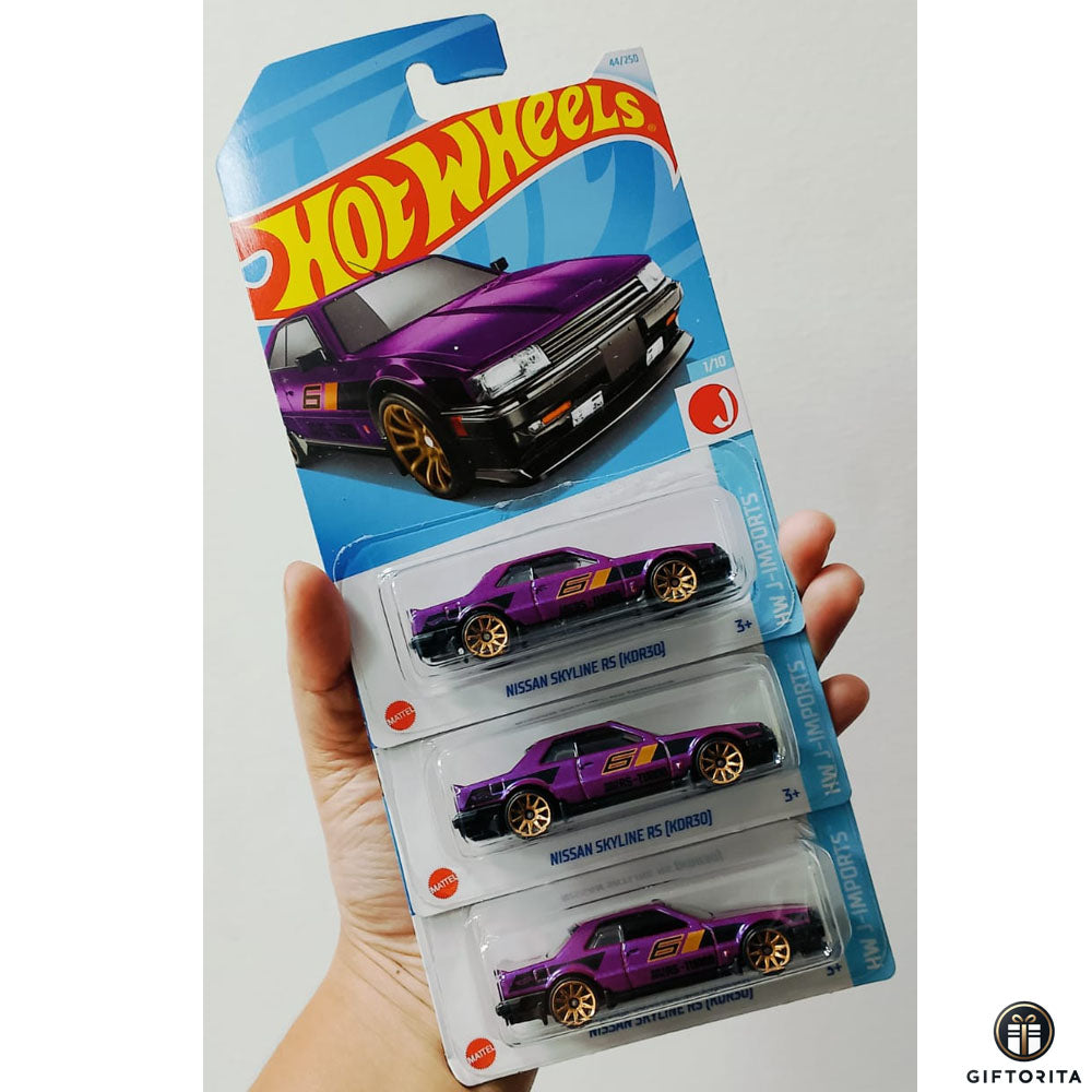Hot Wheels Regular Set of 3 Car # 9 - NISSAN SKYLINE RS [KDR30]