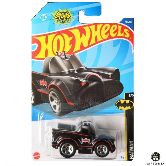Hot Wheels Regular Batman Batmobile 2 – Classic TV Series Batmobile – 3/5 & 78/250 – Black