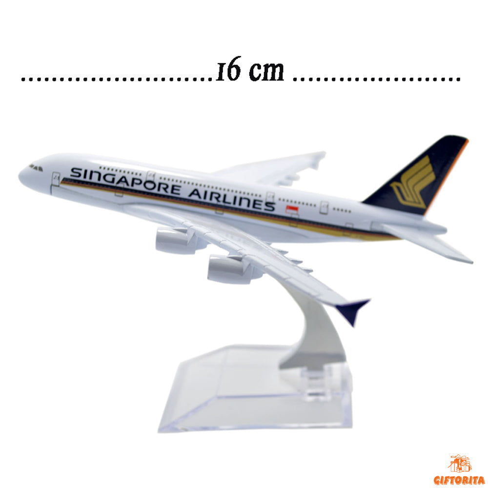 Plane (P01123) - Die Cast # B-16cm – SINGAPORE AIRLINE