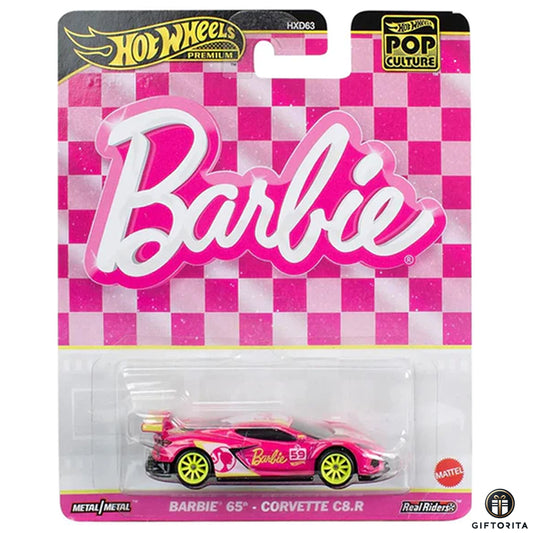Hot Wheels Premium Single – Barbie 65 Corvette C8.R